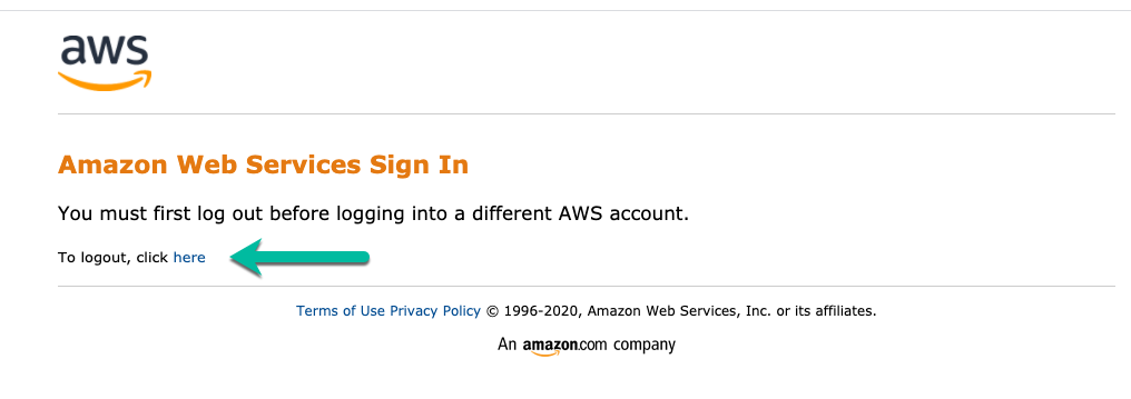 aws-login-err