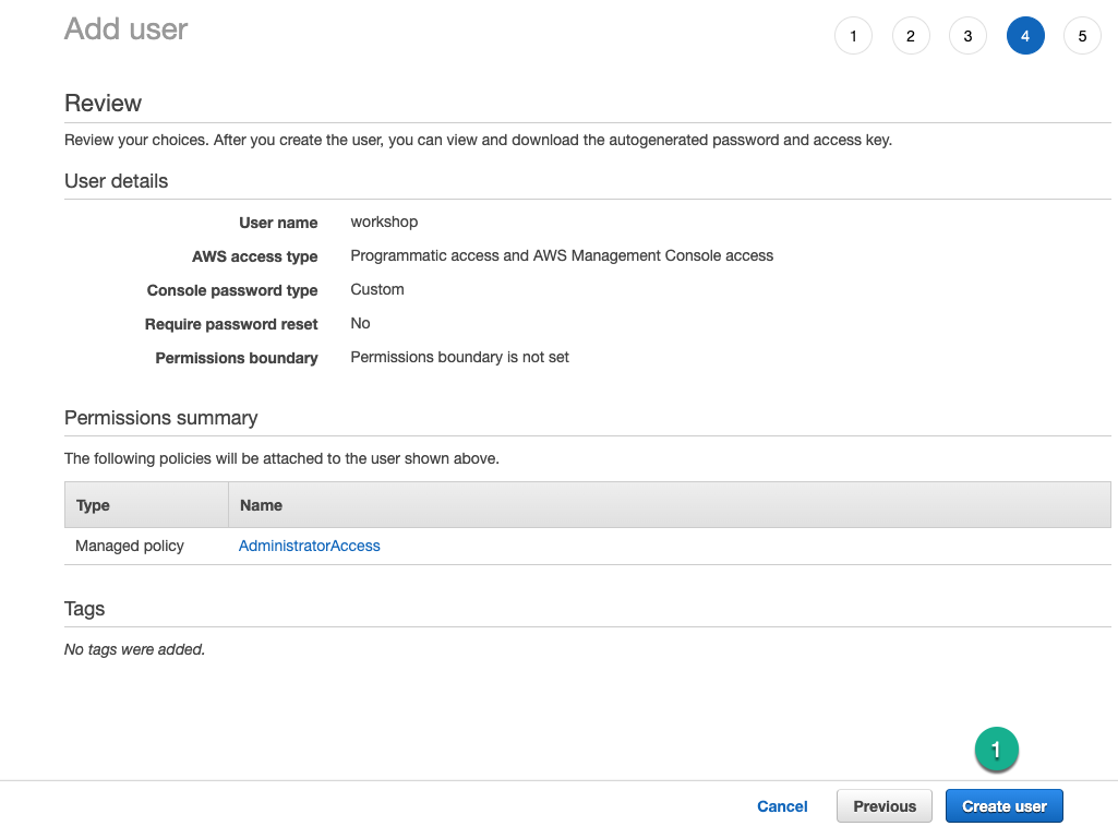 Confirm User